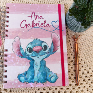 Caderno Personalizado Stitch - Capa